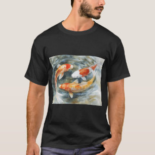 T-shirt Carpes dans un étang