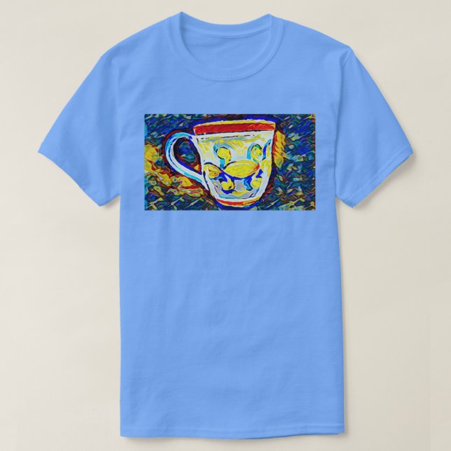 T-SHIRT CARRÉ CAPPUCCINO (Design devant)