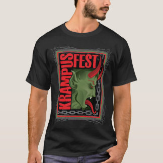 T-shirt Carré de Krampus (noir T)