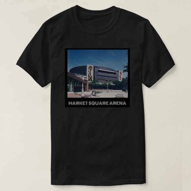 T-shirt Carré de marché Arena - Jaune (Design devant)