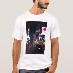 T-shirt Carré de nuit à Manhattan, New York