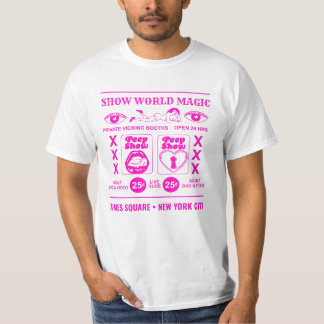 T-shirt Carré du New York City Peepshow Times