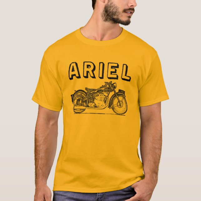 T-shirt Carré quatre d'Ariel (Devant)