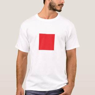 T-shirt Carré rouge