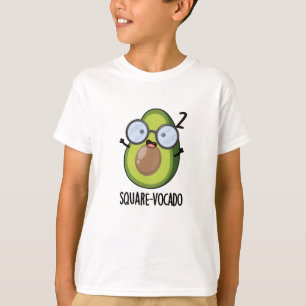 T-shirt Carré-vocado Amusant Avocado Pun