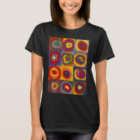 Carrés avec cercles concentrés | Kandinsky |