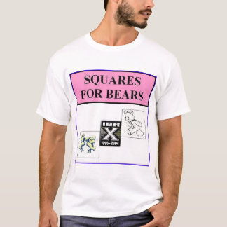 T-shirt carrés pour des ours