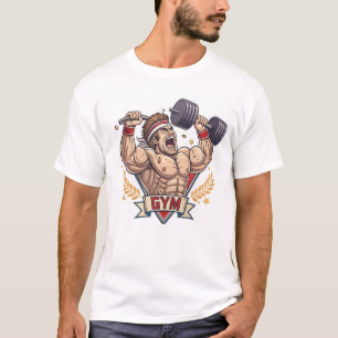 T-shirt Carrosserie musculaire Silhouette