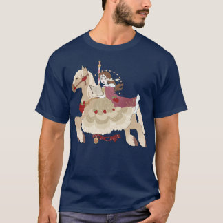 T-shirt Carrousel Sur Un Nuage