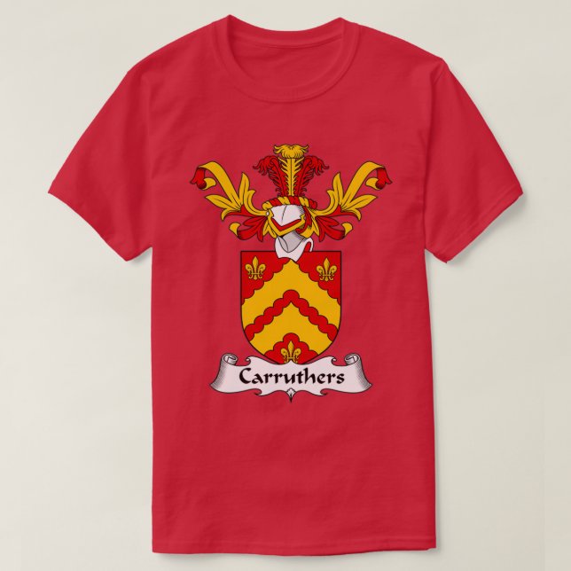T-shirt Carruthers Coat of Arms (Design devant)