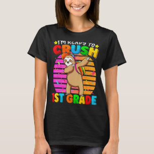 T-shirt Cartable Retour à l'école Paresseux qui fait le da