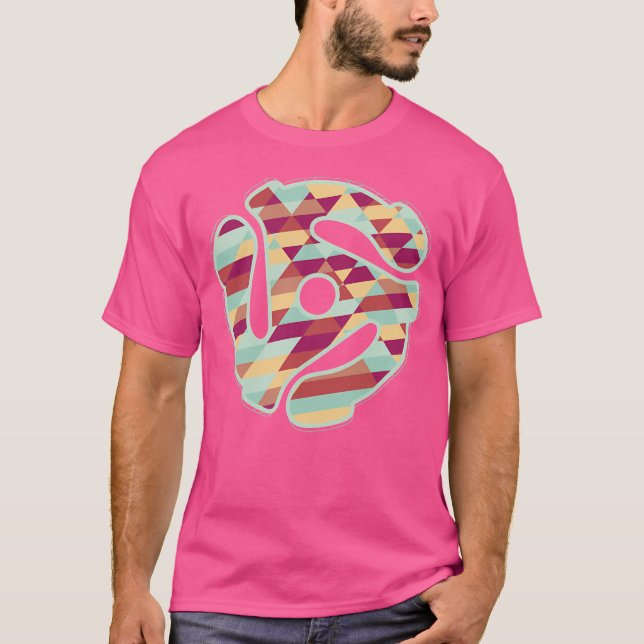 T-shirt Carte 45 tr/min (Devant)