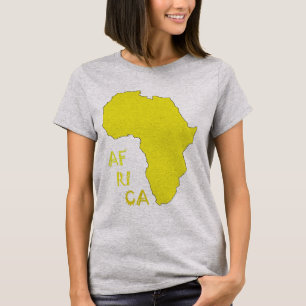 T-shirt Carte Afrique Funky