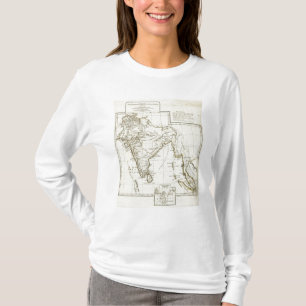 T-shirt Carte asiatique du sud classique