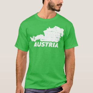 T-shirt Carte Autriche