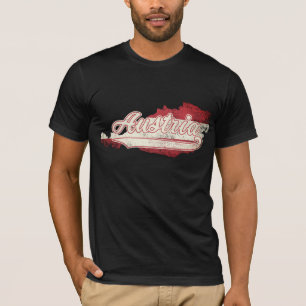 T-shirt Carte Autriche