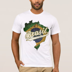 T-shirt Carte Brasil