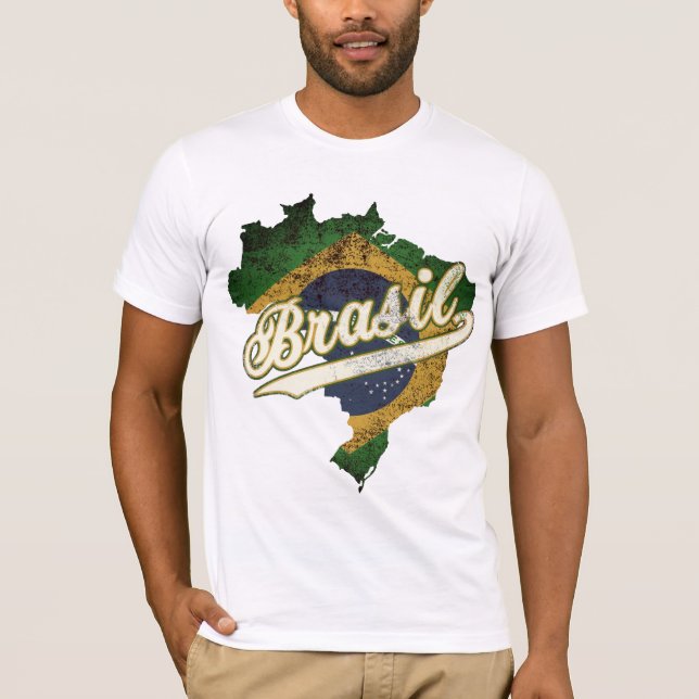 T-shirt Carte Brasil (Devant)