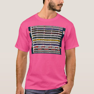T-shirt carte d'anniversaire intercity 125 TVH