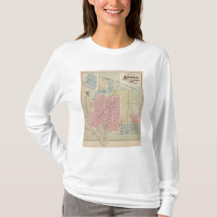 T-shirt Carte d'Anoka, le comté d'Anoka, Minnesota