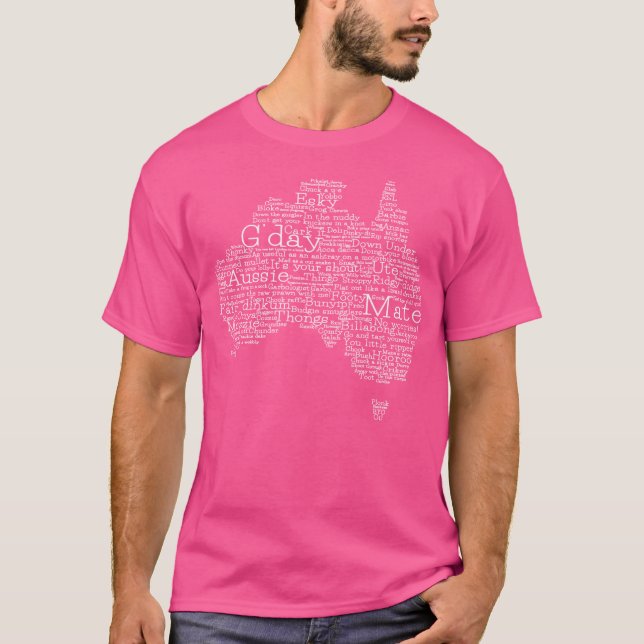 T-shirt Carte d'araignée australienne noire et blanche (Devant)