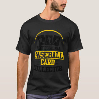 T-shirt Carte de baseball Collecteur de carte de baseball