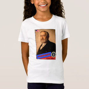 T-Shirt Carte de baseball de Benjamin Harrison