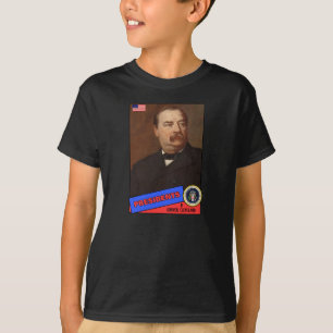 T-shirt Carte de baseball de Grover Cleveland