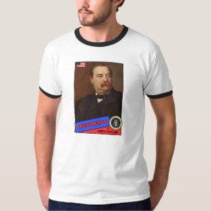 T-shirt Carte de baseball de Grover Cleveland
