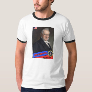 T-shirt Carte de baseball de James Buchanan