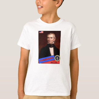 T-shirt Carte de baseball de James K. Polk