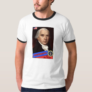 T-shirt Carte de baseball de James Madison