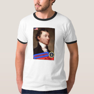 T-shirt Carte de baseball de James Monroe