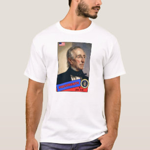 T-shirt Carte de baseball de John Tyler