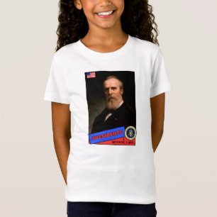 T-Shirt Carte de baseball de Rutherford B. Hayes