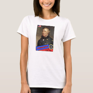 T-shirt Carte de baseball de Zachary Taylor
