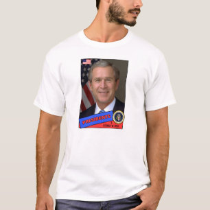 T-shirt Carte de baseball George W. Bush