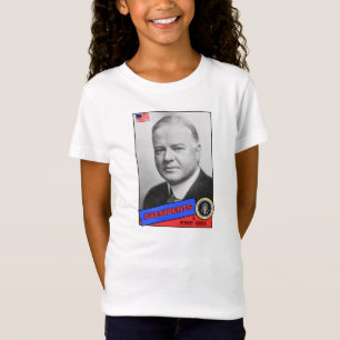 T-Shirt Carte de baseball Herbert Hoover