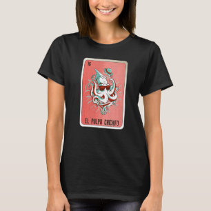 T-shirt Carte de bingo de la loterie d'argot mexicain El P