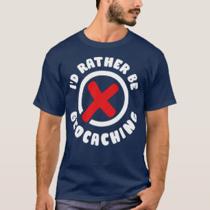 T-shirt Carte de chasse Geocacher Chasse au trésor Plutôt