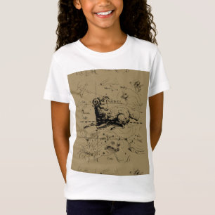 T-Shirt Carte de Constellation Aries Hevelius vers 1690