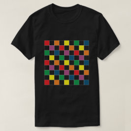 T-shirt Carte de contrôle de l'arc-en-ciel LGBT Pride