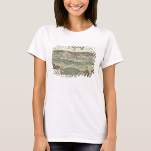 T-shirt Carte de Cracovie, de "Civitates Orbis Terrarum"