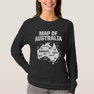 T-shirt Carte de double citoyenneté australienne citoyen a