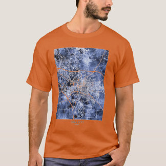 T-shirt Carte de Iowa City
