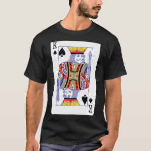 T-shirt Carte de jeu King of Spades
