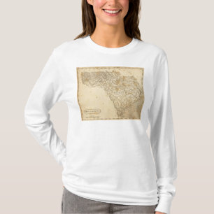 T-shirt Carte de la Caroline du Sud par Arrowsmith