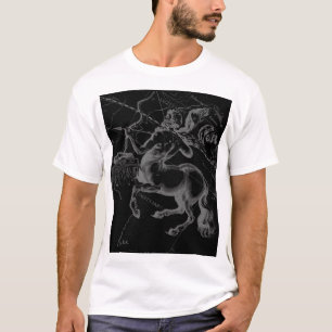 T-shirt Carte de la constellation du Sagittaire par Heveli