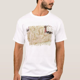 T-shirt Carte de la ville et de la citadelle de Bellisle