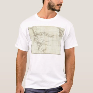 T-shirt Carte de l'Afrique de l'ouest